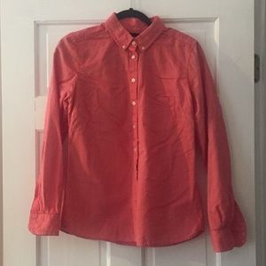 Gap Light Red Button Up